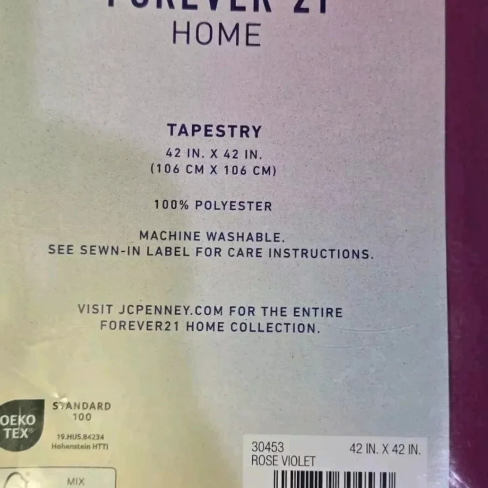 Forever 21 Home Tapestry Dorm Room Decor 42x42